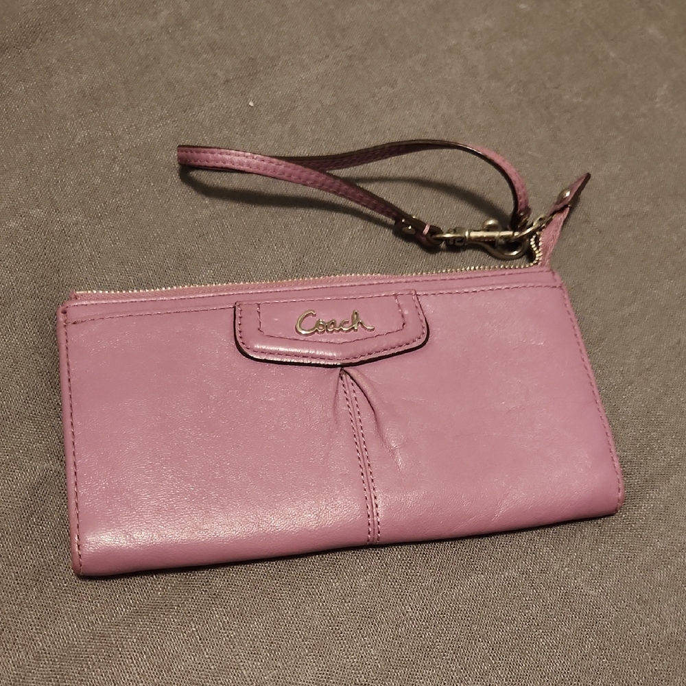 Coach Purple Wallet